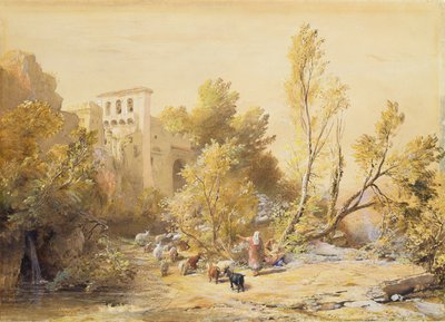 La Vocatella door Samuel Palmer